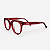 ARMAÇÃO DE GRAU TRITON EYEWEAR GATINHO ACETATO VERMELHO - Imagem 1