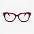 ARMAÇÃO DE GRAU TRITON EYEWEAR GATINHO ACETATO VERMELHO - Imagem 2