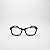 ARMAÇÃO DE GRAU CLIP-ON TRITON EYEWEAR RETANGULAR ACETATO PRETO - Imagem 3
