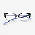 ARMAÇÃO DE GRAU TRITON EYEWEAR GATINHO ACETATO AZUL - Imagem 3