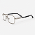 ARMAÇÃO DE GRAU TRITON EYEWEAR RETANGULAR METAL PRATA - Imagem 1