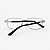 ARMAÇÃO DE GRAU TRITON EYEWEAR RETANGULAR METAL PRATA - Imagem 3