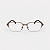 ARMAÇÃO DE GRAU TRITON EYEWEAR RETANGULAR METAL COBRE - Imagem 2