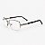 ARMAÇÃO DE GRAU TRITON EYEWEAR RETANGULAR METAL PRATA - Imagem 1