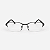 ARMAÇÃO DE GRAU TRITON EYEWEAR RETANGULAR METAL GRAFITE - Imagem 2