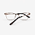 ARMAÇÃO DE GRAU TRITON EYEWEAR RETANGULAR METAL DOURADO - Imagem 3