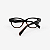 ARMAÇÃO DE GRAU TRITON EYEWEAR GATINHO ACETATO PRETO - Imagem 3