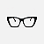 ARMAÇÃO DE GRAU TRITON EYEWEAR GATINHO ACETATO PRETO - Imagem 2