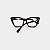 ARMAÇÃO DE GRAU TRITON EYEWEAR GATINHO ACETATO PRETO - Imagem 3