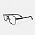 ARMAÇÃO DE GRAU TRITON EYEWEAR RETANGULAR METAL PRETO - Imagem 1