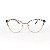 ARMAÇÃO DE GRAU TRITON EYEWEAR GATINHO METAL DOURADO - Imagem 2