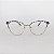 ARMAÇÃO DE GRAU TRITON EYEWEAR GATINHO METAL DOURADO - Imagem 2