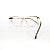 ARMAÇÃO DE GRAU TRITON EYEWEAR GATINHO METAL DOURADO - Imagem 3
