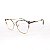 ARMAÇÃO DE GRAU TRITON EYEWEAR GATINHO METAL DOURADO - Imagem 1
