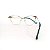 ARMAÇÃO DE GRAU TRITON EYEWEAR GATINHO METAL DOURADO - Imagem 3