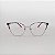 ARMAÇÃO DE GRAU TRITON EYEWEAR GATINHO METAL DOURADO - Imagem 2