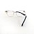 ARMAÇÃO DE GRAU TRITON EYEWEAR GATINHO METAL DOURADO - Imagem 3