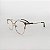 ARMAÇÃO DE GRAU TRITON EYEWEAR GATINHO METAL DOURADO - Imagem 1