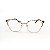 ARMAÇÃO DE GRAU TRITON EYEWEAR GATINHO METAL DOURADO - Imagem 2