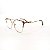ARMAÇÃO DE GRAU TRITON EYEWEAR GATINHO METAL DOURADO - Imagem 1