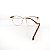 ARMAÇÃO DE GRAU TRITON EYEWEAR GATINHO METAL DOURADO - Imagem 3