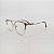 ARMAÇÃO DE GRAU TRITON EYEWEAR GATINHO METAL DOURADO - Imagem 1