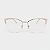 ARMAÇÃO DE GRAU TRITON EYEWEAR GATINHO METAL DOURADO COM ROSA - Imagem 2