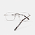 ARMAÇÃO DE GRAU TRITON EYEWEAR QUADRADO METAL PRATA - Imagem 3