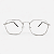 ARMAÇÃO DE GRAU TRITON EYEWEAR QUADRADO METAL PRATA - Imagem 2