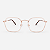 ARMAÇÃO DE GRAU TRITON EYEWEAR QUADRADO METAL DOURADO - Imagem 2