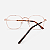 ARMAÇÃO DE GRAU TRITON EYEWEAR QUADRADO METAL DOURADO - Imagem 3