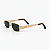ÓCULOS DE SOL TRITON EYEWEAR RETANGULAR METAL DOURADO - Imagem 1