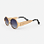 ÓCULOS DE SOL TRITON EYEWEAR OVAL METAL DOURADO - Imagem 1