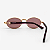 ÓCULOS DE SOL TRITON EYEWEAR OVAL METAL DOURADO - Imagem 3