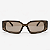 ÓCULOS DE SOL TRITON EYEWEAR RETANGULAR ACETATO PRETO - Imagem 2