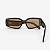ÓCULOS DE SOL TRITON EYEWEAR RETANGULAR ACETATO PRETO - Imagem 3
