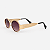 ÓCULOS DE SOL TRITON EYEWEAR OVAL METAL DOURADO - Imagem 1
