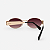 ÓCULOS DE SOL TRITON EYEWEAR OVAL METAL DOURADO - Imagem 3