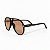 ÓCULOS DE SOL TRITON EYEWEAR AVIADOR ACETATO PRETO - Imagem 1