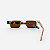ÓCULOS DE SOL TRITON EYEWEAR QUADRADO ACETATO BRANCO TRANSPARENTE - Imagem 3