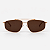 ÓCULOS DE SOL TRITON EYEWEAR RETANGULAR METAL DOURADO - Imagem 2