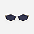 ÓCULOS DE SOL TRITON EYEWEAR HEXAGONAL METAL PRATA - Imagem 2