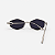 ÓCULOS DE SOL TRITON EYEWEAR HEXAGONAL METAL PRATA - Imagem 3