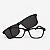 ARMAÇÃO DE GRAU CLIP-ON TRITON EYEWEAR RETANGULAR ACETATO PRETO - Imagem 2