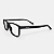 ARMAÇÃO DE GRAU CLIP-ON TRITON EYEWEAR RETANGULAR ACETATO PRETO - Imagem 1