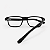 ARMAÇÃO DE GRAU CLIP-ON TRITON EYEWEAR RETANGULAR ACETATO PRETO - Imagem 4