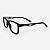 ARMAÇÃO DE GRAU CLIP-ON TRITON EYEWEAR RETANGULAR ACETATO PRETO - Imagem 1