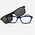 ARMAÇÃO DE GRAU CLIP-ON TRITON EYEWEAR RETANGULAR ACETATO AZUL - Imagem 2