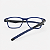ARMAÇÃO DE GRAU CLIP-ON TRITON EYEWEAR RETANGULAR ACETATO AZUL - Imagem 4