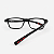 ARMAÇÃO DE GRAU CLIP-ON TRITON EYEWEAR RETANGULAR ACETATO PRETO - Imagem 4
